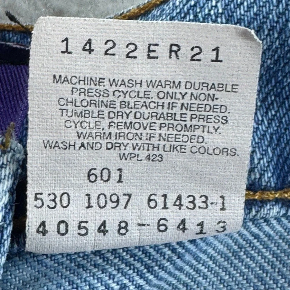 Levis Signature‎ 540 Relaxed Fit Jeans Mens 40x29 Blue USA Made Vintage